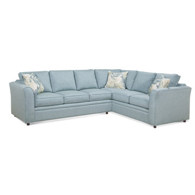 Northfield Two-Piece L Sectional With Queen Sleeper by Braxton Culler