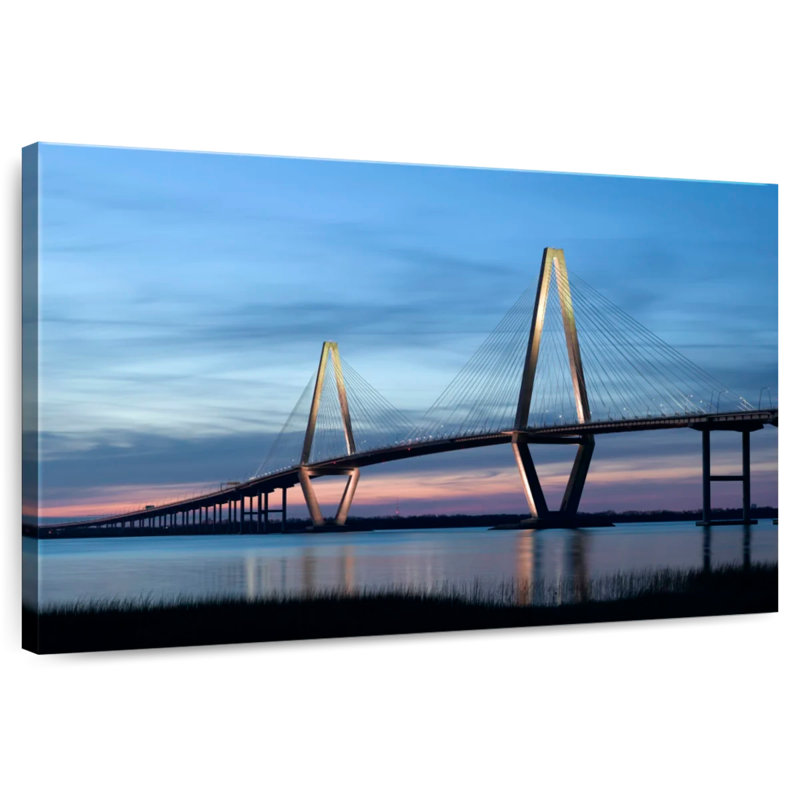 Lilie Talmadge Memorial Bridge, 26" H x 39" W