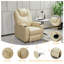 Fauteuil inclinable électrique en cuir Vegan-1331762254