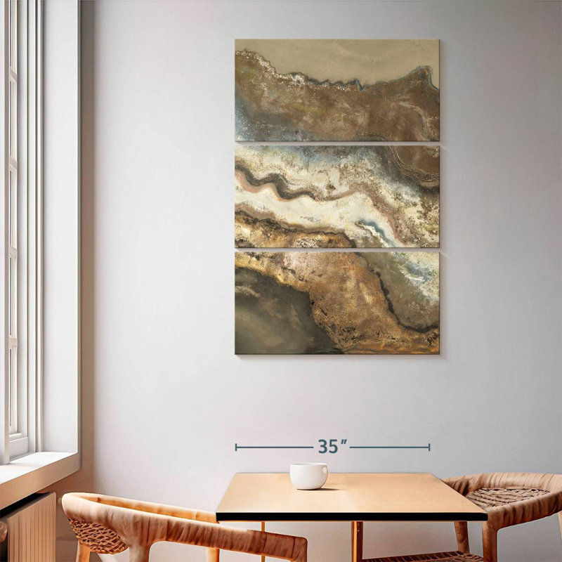 Avery Lava Flow Panel I, 65" H x 42" W