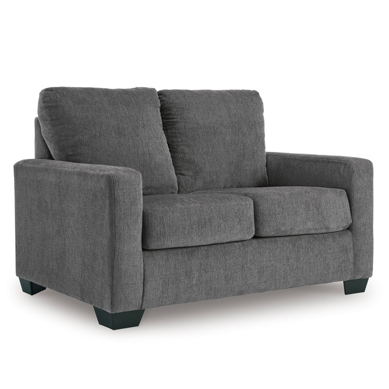 Andarta 54'' Upholstered Sofa, Gray 100% Polyester