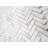 Bianco Dolomite 1"x3" Herringbone Matte