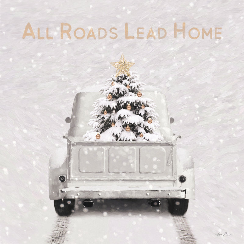 " All Roads Lead Home ", 36" H x 36" W