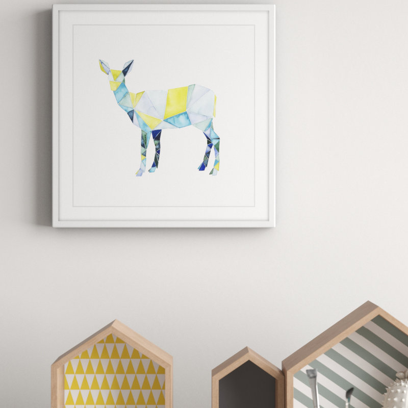 «Geo Animal II», reproduction encadrée, H 24 po x l 24 po x P 1,5 po