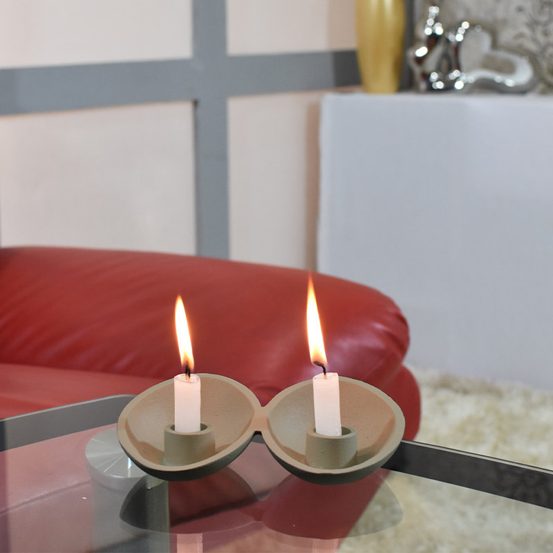 11'' H Aluminum Tabletop Votive Holder