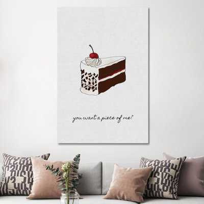 You Want A Piece Of Me by Orara Studio - Wrapped Canvas Gallery-Wrapped Canvas Giclée