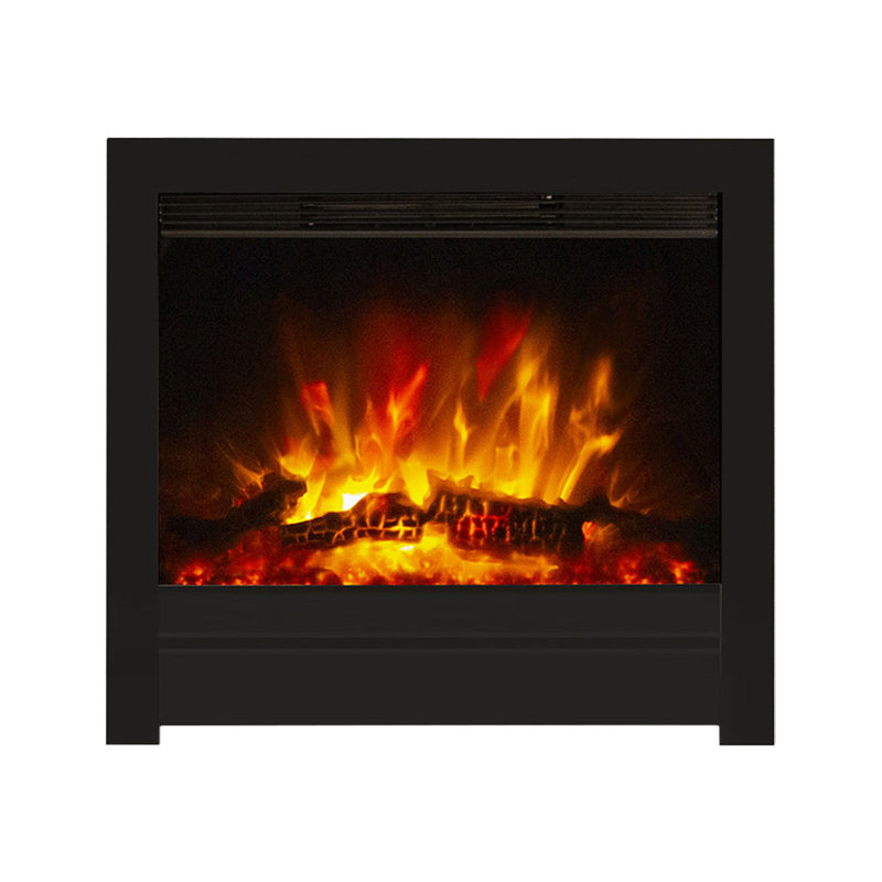 Beam Edge Inset Electric Fire, Black