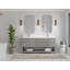 Meuble-lavabo double 72 po x P 22 po x H 36 po Parker-74465695