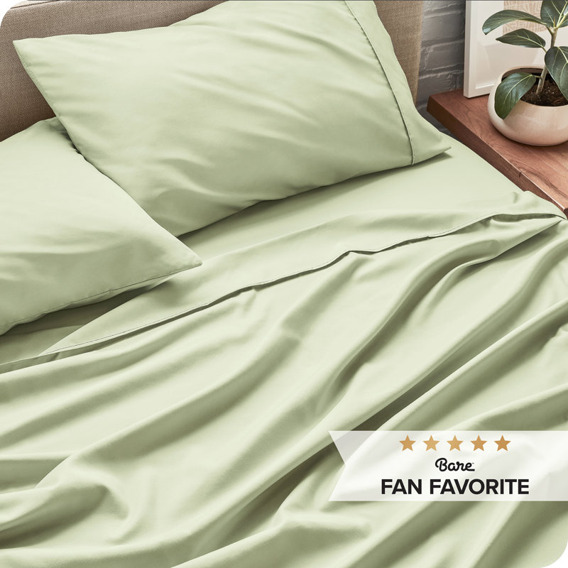 Microfiber - Set of 3, Twin XL Sheet Set, Spring Mint