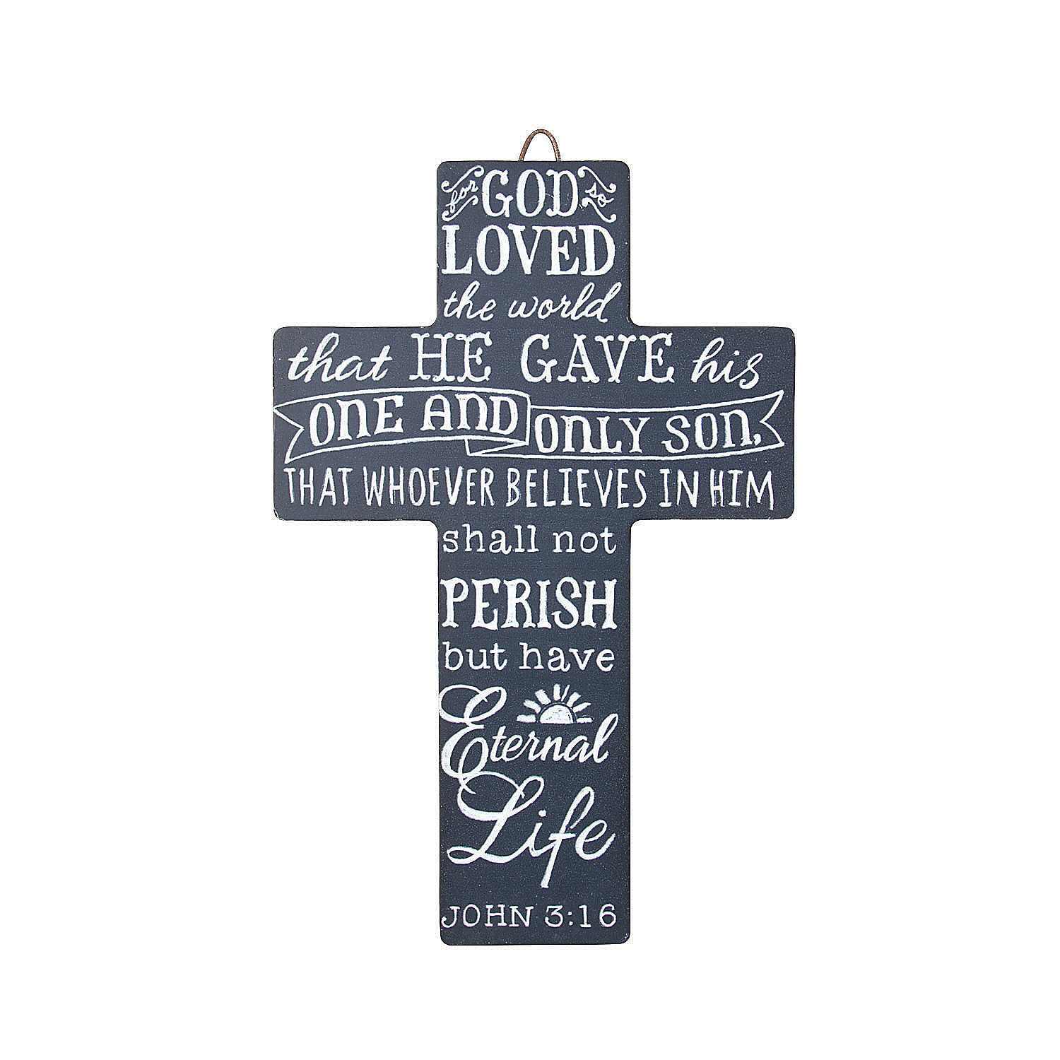 The Holiday Aisle® Wall Cross Decor Handmade Religious & Spiritual