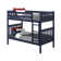 Joleen Twin Over Twin Solid Wood Standard Bunk Bed by Harriet Bee