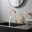 Robinet pour salle de bain à poignée large-122282159