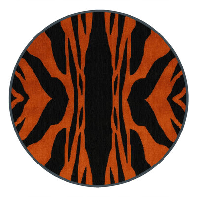 Washable Toyger Cats Area Rug