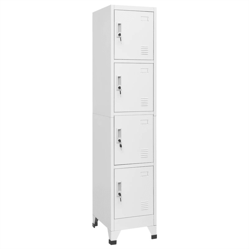 Carle 4 - Tier 4 - Section 38Cm Wide 180Cm High Metal Employee Locker