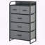 Commode 5 tiroirs en tissu