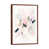 Classic Brown Wood Floater Framed