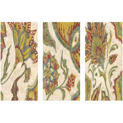 " Paisley Panel (PP) " by Chariklia Zarris Painting Print