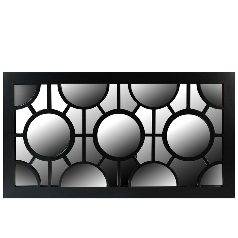 Miroir mural 25,5 ", Noir