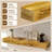 Fireplace Mantel (Natural Wood+Caramel)-1136848540
