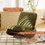 Chaise berçante confortable, fauteuil oscillant rembourré de haute qualité, structure en bois massif, parfaite pour une chaise d'appoint-1543328246
