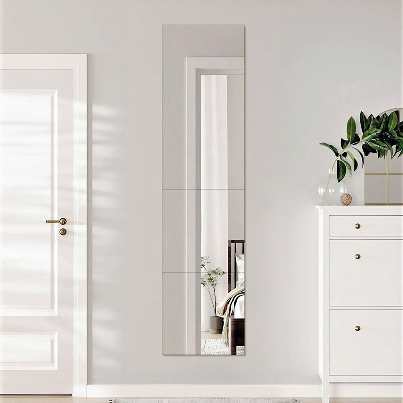 Lugano Flat Mirror, 40cm H x 40cm W