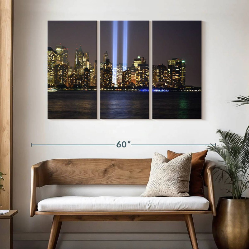 Lumières Sirci NYC Skyline, H 32 po x l 50 po