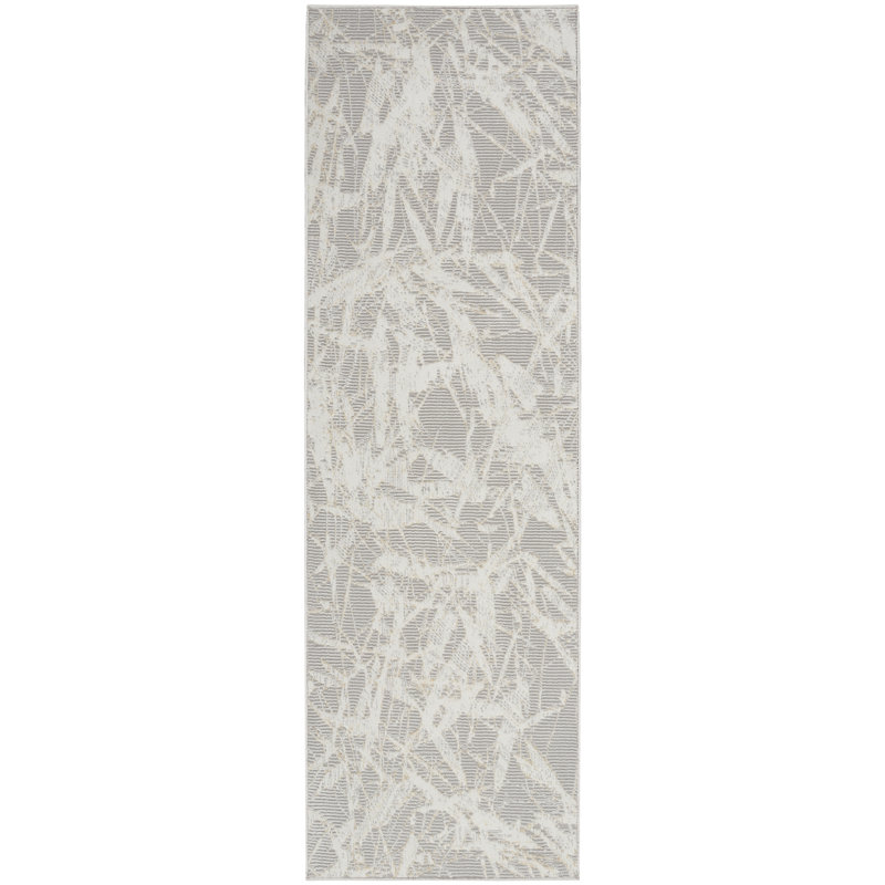 Abstract Area Rug, Runner 69 x 221cm
