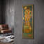 « Arche 6 » de Viv Eisner, tableau mural en métal doré, 30,5 cm x 91,5 cm