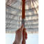 Parasol de chaume tropical 8 pi Tiki - Style raphia Palapa