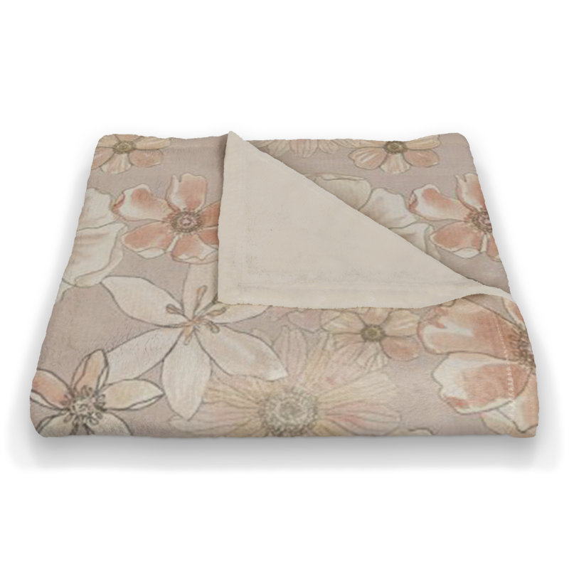 Hand Woven Throw Blanket, Blush