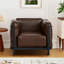 Fauteuil en similicuir-1016961170