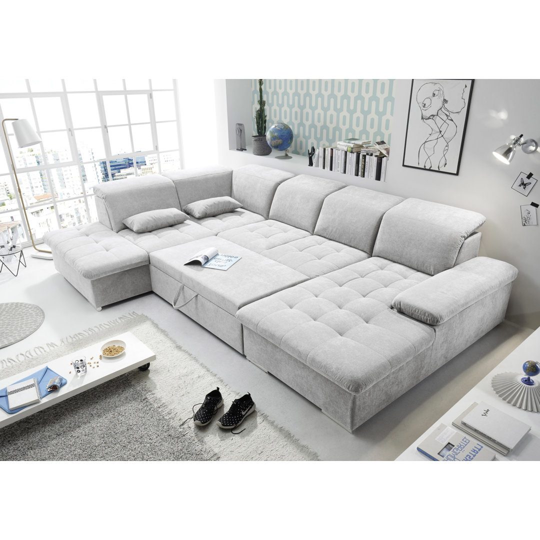 Ecksofa Keri mit Bettfunktion