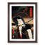 Man with a Samurai Sword by Toyohara Kunichika - Framed Print-55576846-55576847