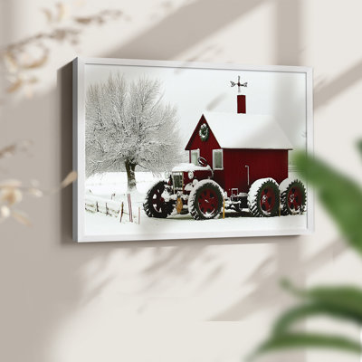 Art de Noël - Dxxxxi - reproduction encadrée - réversible