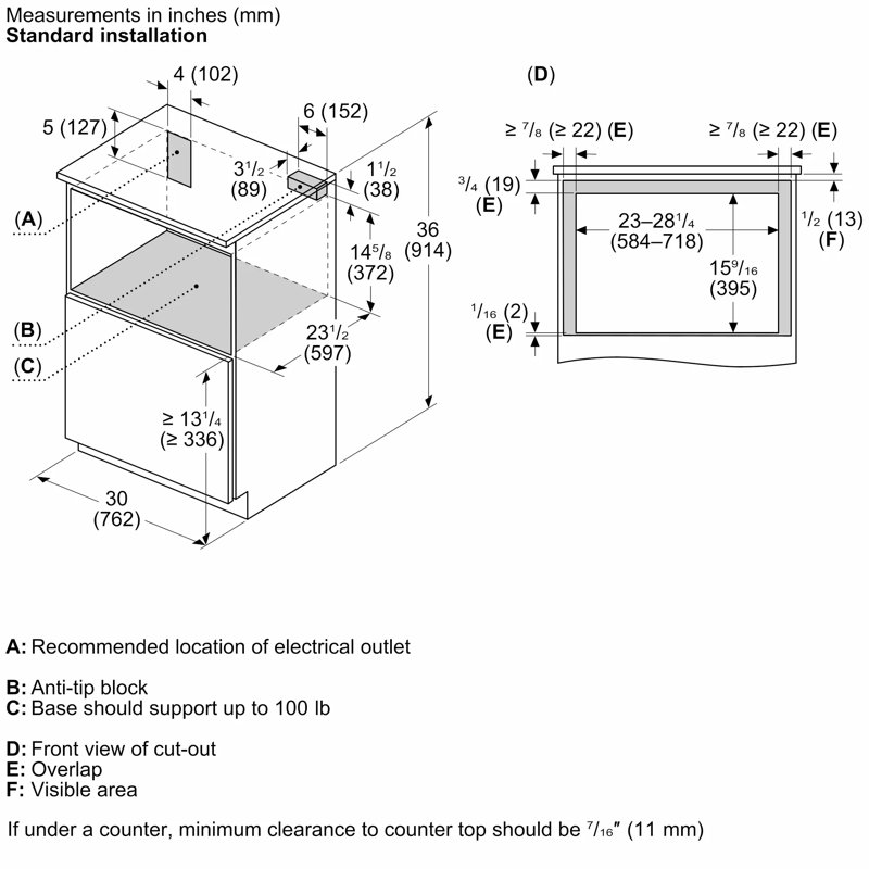 800 Series , 30' Drawer Microwave