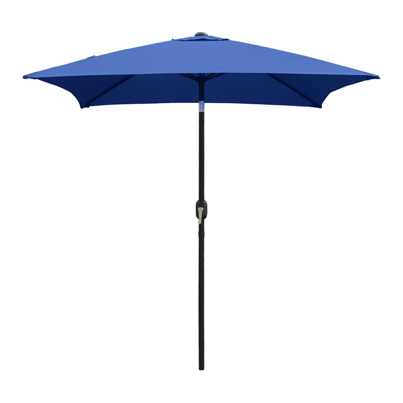 Parasol de marché carré 6,5 pi Tempo, Marine