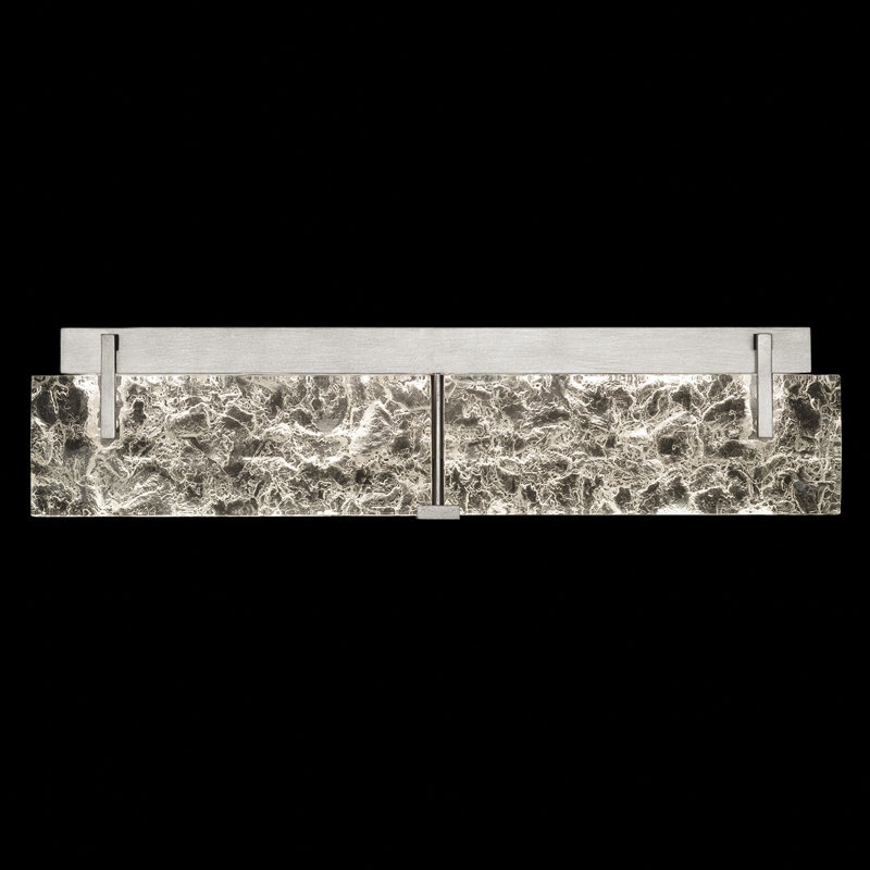 Barre de salle de bain l 29 po Terra, Gris, Argent
