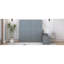 Grand lit escamotable mural avec bureau, tablettes de rangement et grands armoires - Lit pliant hydraulique peu encombrant, gris
