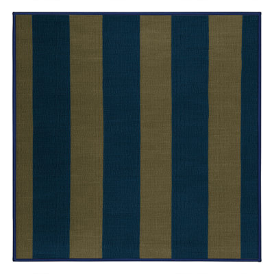 Machine Washable Botanical Brown Area Rug