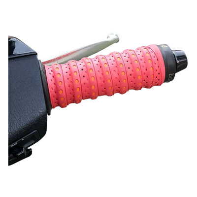 handlebar winding tape Motorcycle Handlebar Cover Bike Handlebar Cover Soft Comfortable Breathable Wear Sweat Absorbing Handlebar Rubber Spare Parts