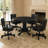 48'' Poker Table with Game Chair Set and Flip Table By RAM Game Room-98674078