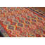 Tapis géométrique en laine réversible 8 x 11