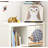 3 Sprouts - Toy Storage Cube for Baby and Kids - Owl
