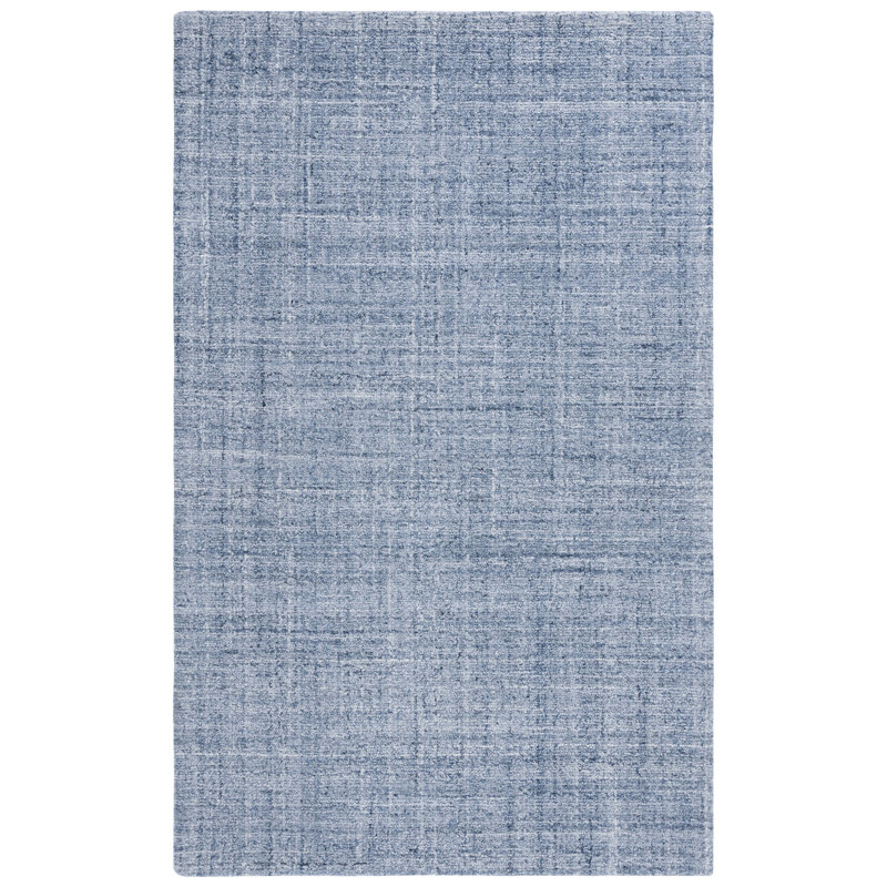 Genc Abstract Hand Tufted Performance Rug, Rectangle 5' x 8'