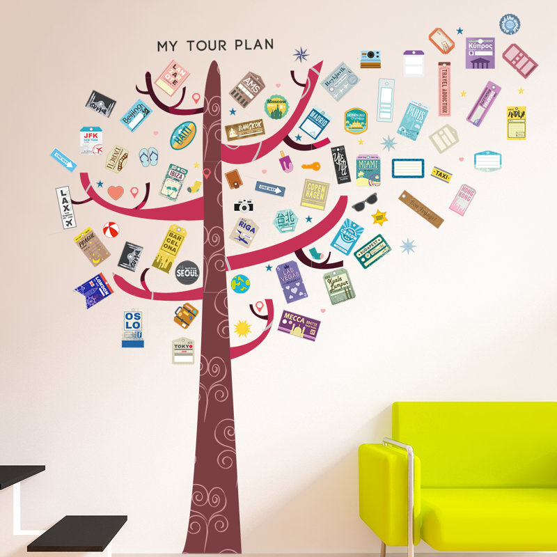 Non-Wall Damaging Wall Decal
