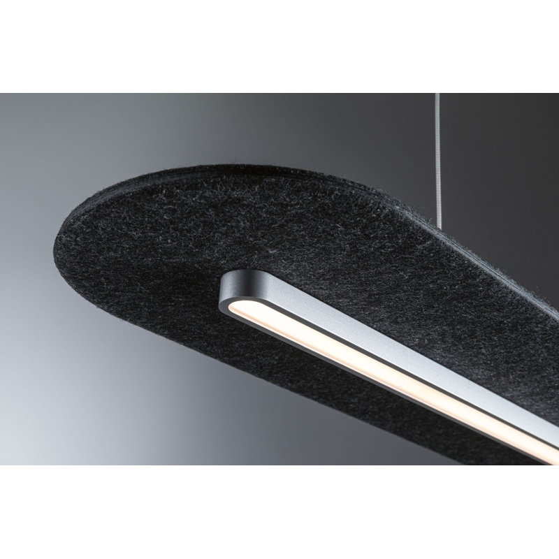 1 - Light Black LED Pendant