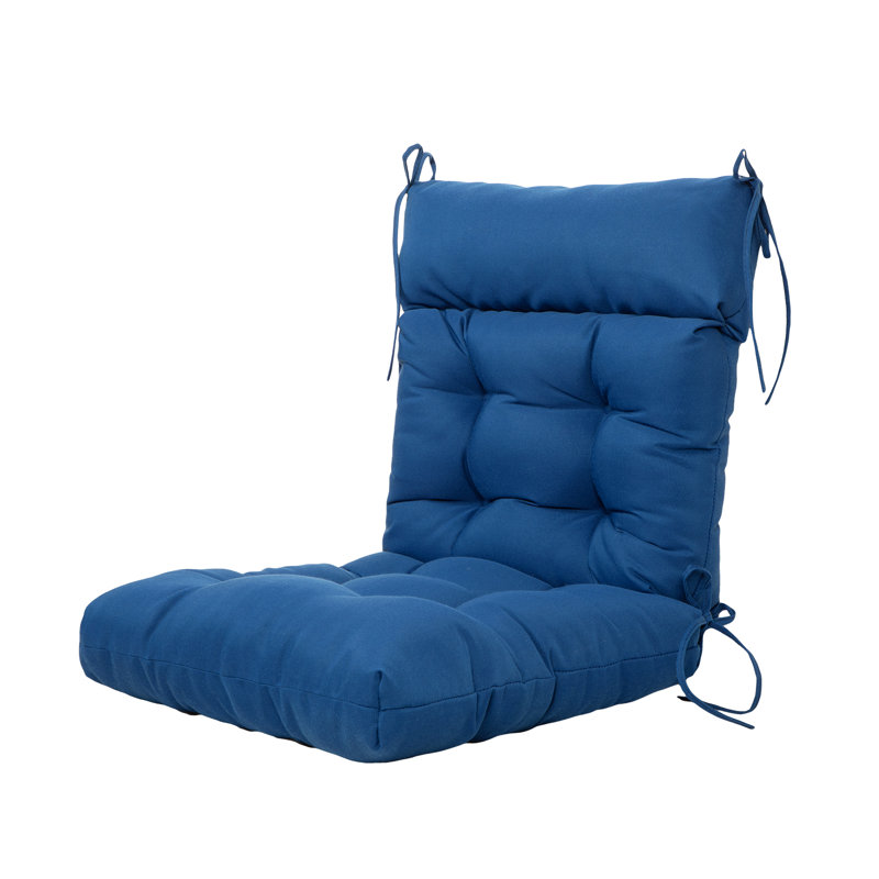 Cassella Outdoor 4'' Seat Cushion, Classic Blue