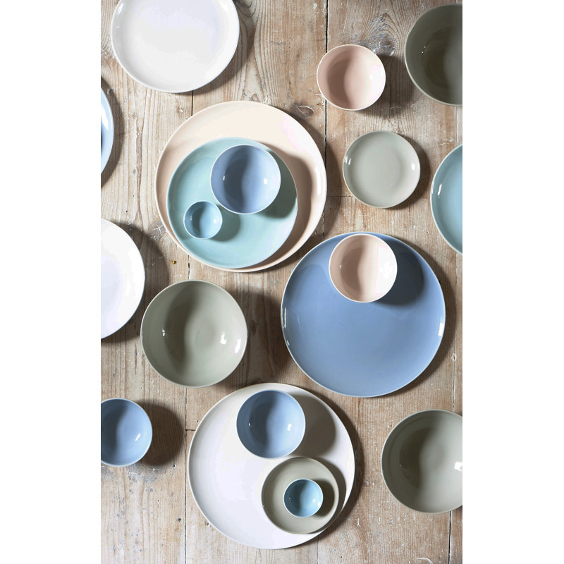 Gabi Shell Bisque Small Bowl, Blue