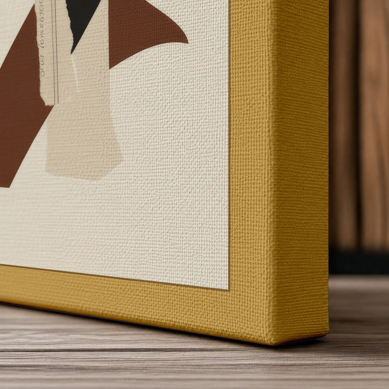 Print, 24x16 - 61.0 x 40.6 cm, Ochre Border