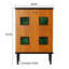 Armoire d'appoint élégante en bois rétro
